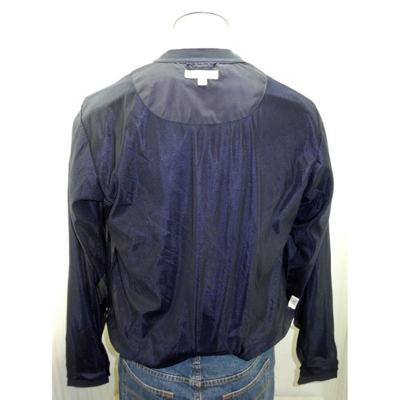 Cutter & Buck Navy Blue V-Neck Long Sleeve Golf Wind Pullover - Men's M - Picture 7 of 7